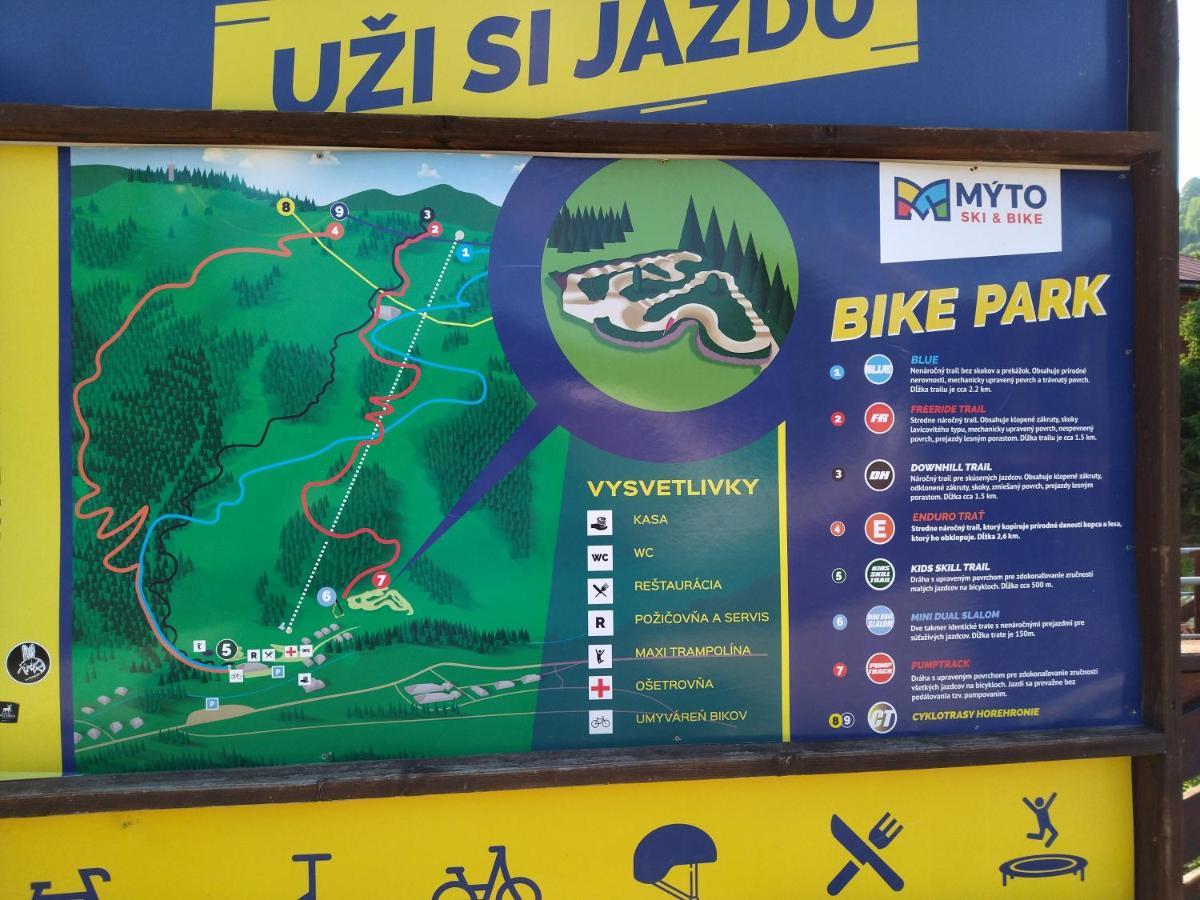 Apartman Myto Mýto pod Ďumbierom Extérieur photo